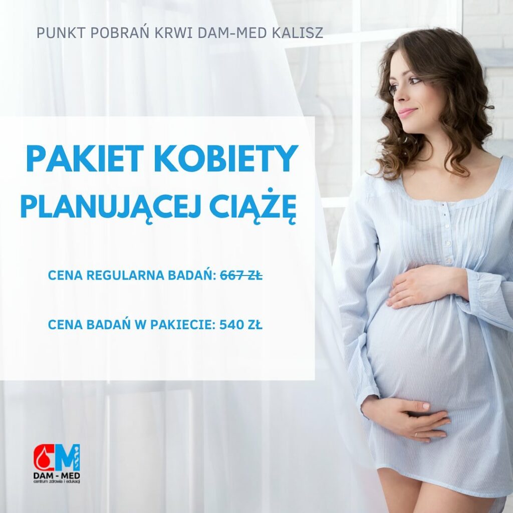 Pakiet badań dla Kobiet planujących ciążę