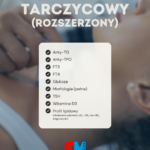 Pakiet tarczycowy rozszerzony (13 badań)